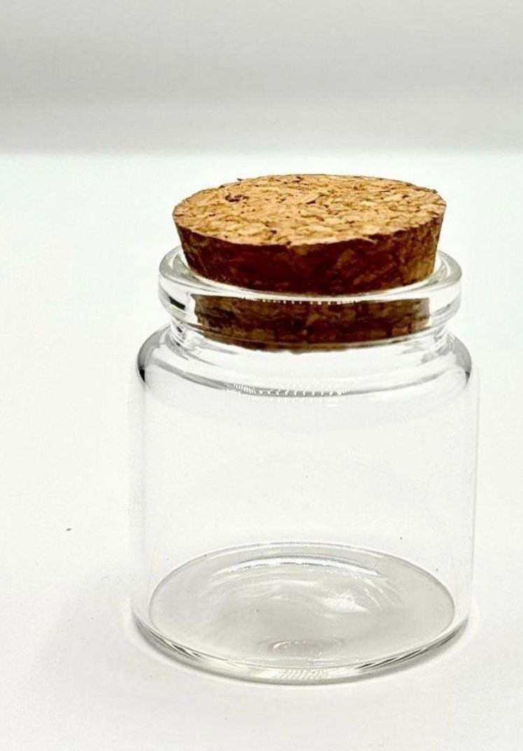 مرطبات عسل او لصب الشمع زجاج غطاء فلين 50مل